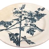 Old serving dish Terre de Fer Grand dépôt Emile Bourgeois Paris