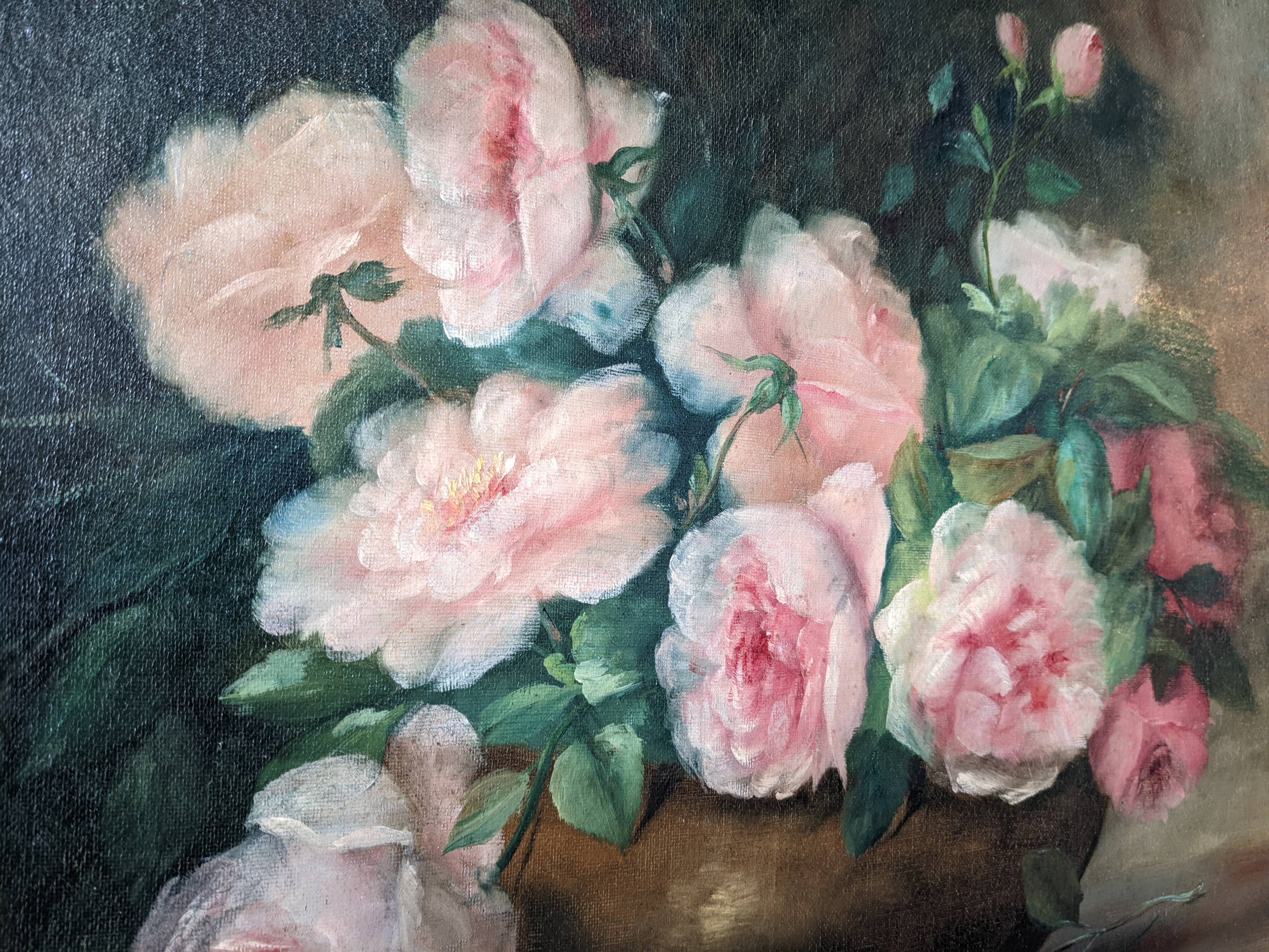 Still life with xixieme roses