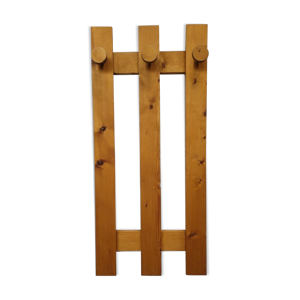 Porte manteau en pin années 70