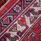 Handmade vintage Persian Afshar rug 198cm x 302cm, 1950s