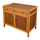Wood combination sideboard / side board / dresser / 2 x drawer / 1970s