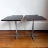 Vintage side table pair