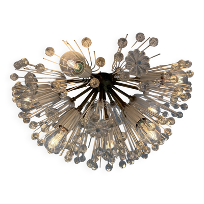 Plafonnier Snowball par Emil Stejnar pour Rupert Nikoll, années 1950