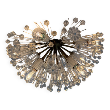 Plafonnier Snowball par Emil Stejnar pour Rupert Nikoll, années 1950