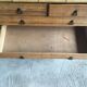 Bamboo and rattan chest of drawers - vintage 1960s