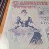 Normandy wafer advertising frame