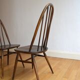 Pair of chairs 60s Ercol vintage