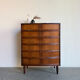 Vintage chest of drawers rosewood 