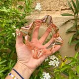 Cendrier en rosaline vintage