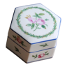 Porcelain jewelry box