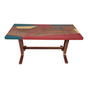 Vintage Beech Table, 1970s