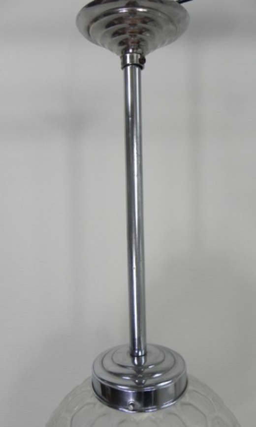 Suspension Deco with round glass ball