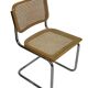 Set of 4 chairs Cesca B32 designed by Marcel Breuer design made in Italy