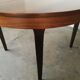 Round table, rosewood extendable, butterfly extension