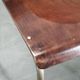 Set of 6 Gispen 106 Dutch Industrial Plywood Chairs, 1960s