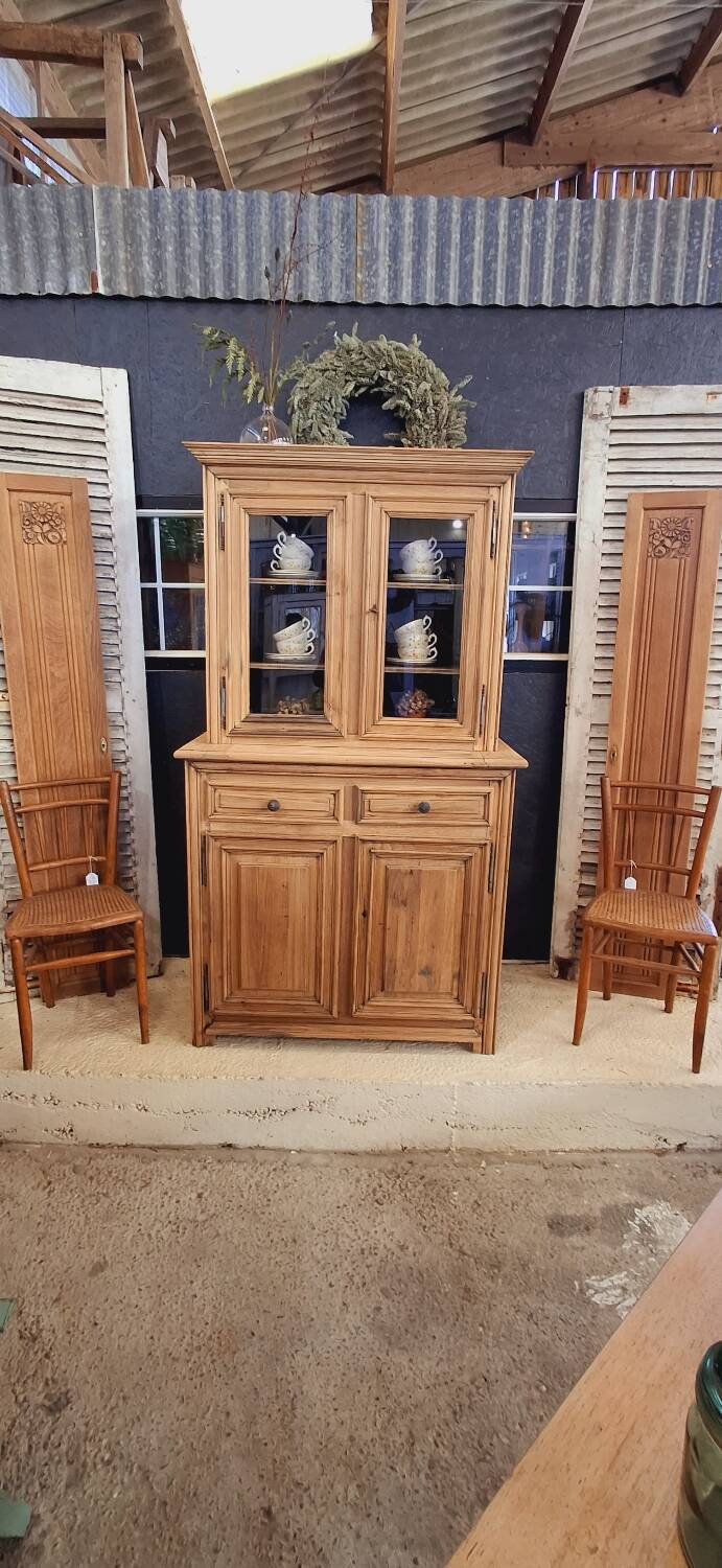 Antique two-body sideboard