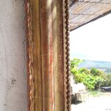 Mirror Louis Philippe patina of origin with its gold leaf