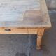 Grande table de communauté en chêne et sapin
