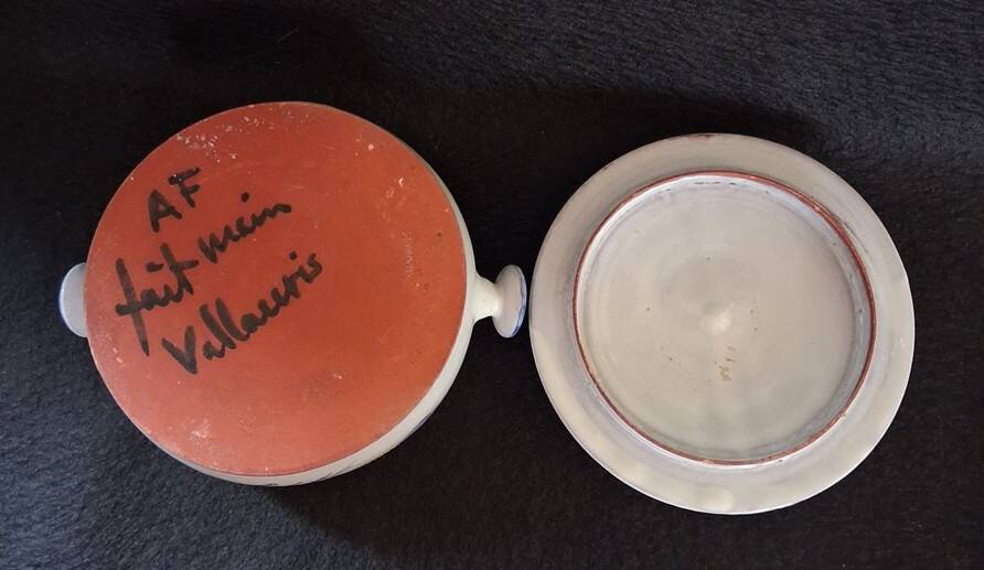 Bonbonnière chardon Vallauris
