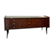 Nine Drawers Italian Mid-Century Chest of Drawers