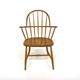 Scandinavian beech armchair "Pinnstol", Sweden, 1960