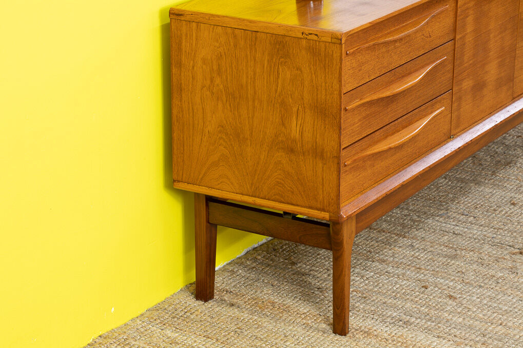 Vintage Scandinavian Enfilade – 192 cm