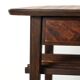 Pair of Scandinavian Mahogany Nightstands, 1950s