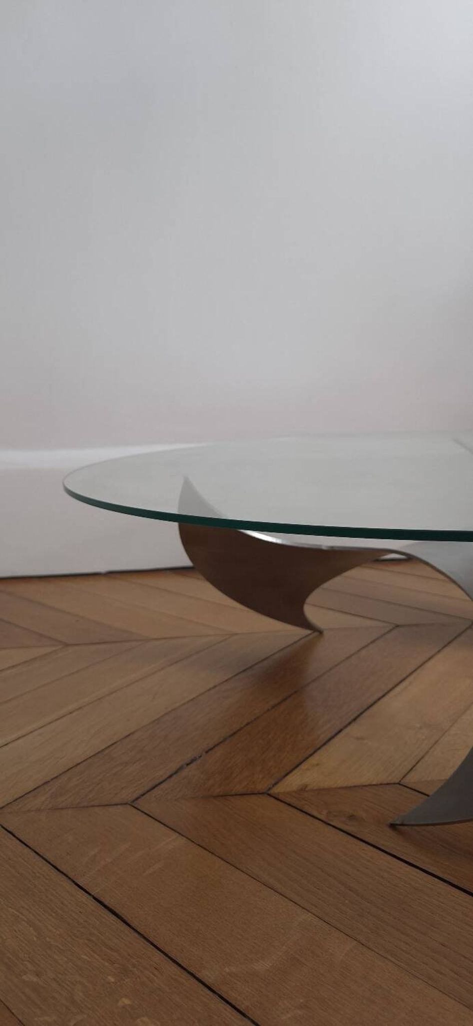 vintage propeller base K nut Hesterberg in steel and