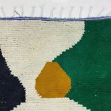 Traditional handmade beni ouarin rug size 150 x 250 cm