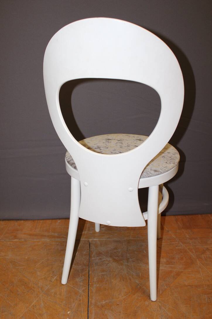 Paire de chaises "mouette" par baumann vers 1970