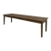 "Dark Brown" farmhouse table in solid oak, 300 x 90 cm