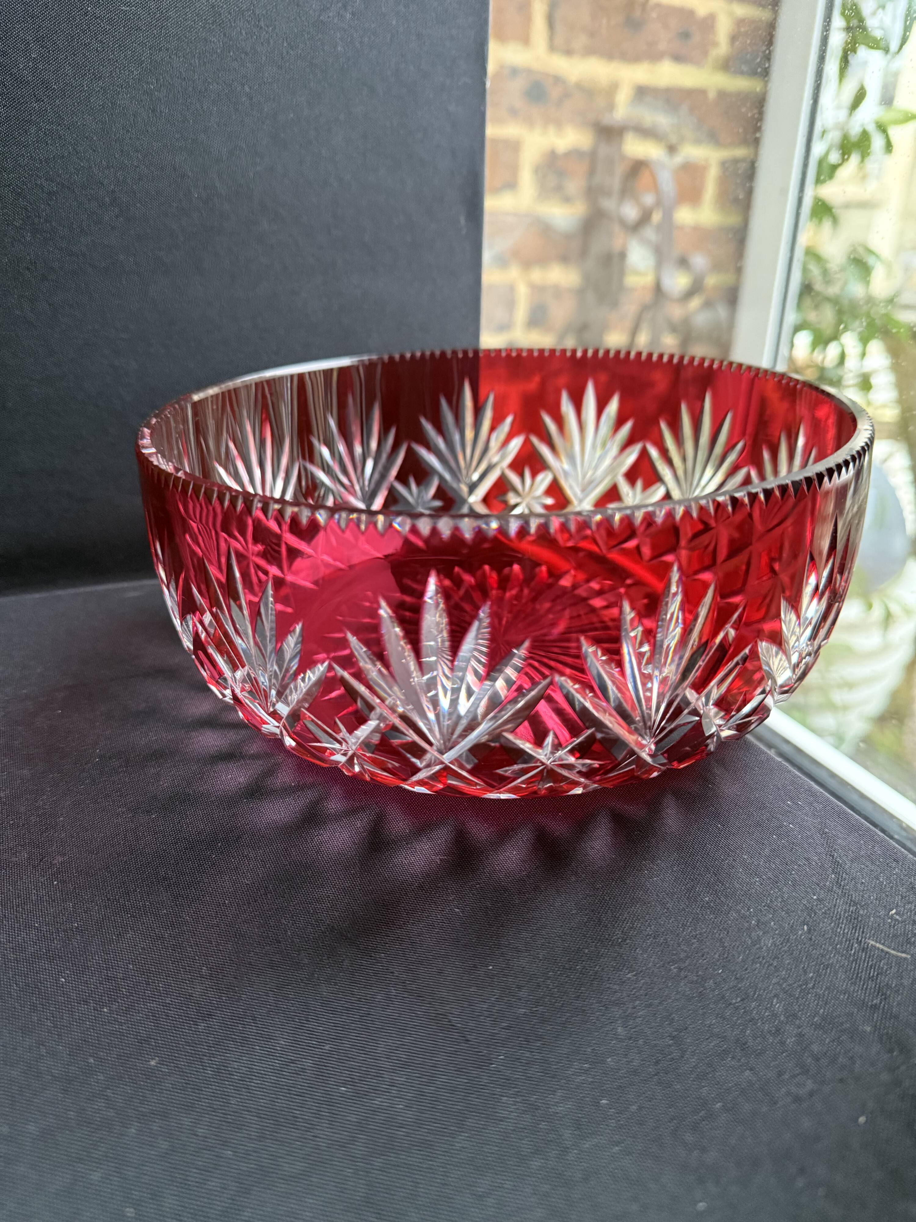 Color-lined crystal cup – Saint Louis Massenet