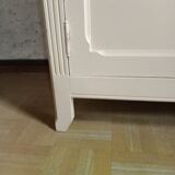 Old Parisian glass cabinet