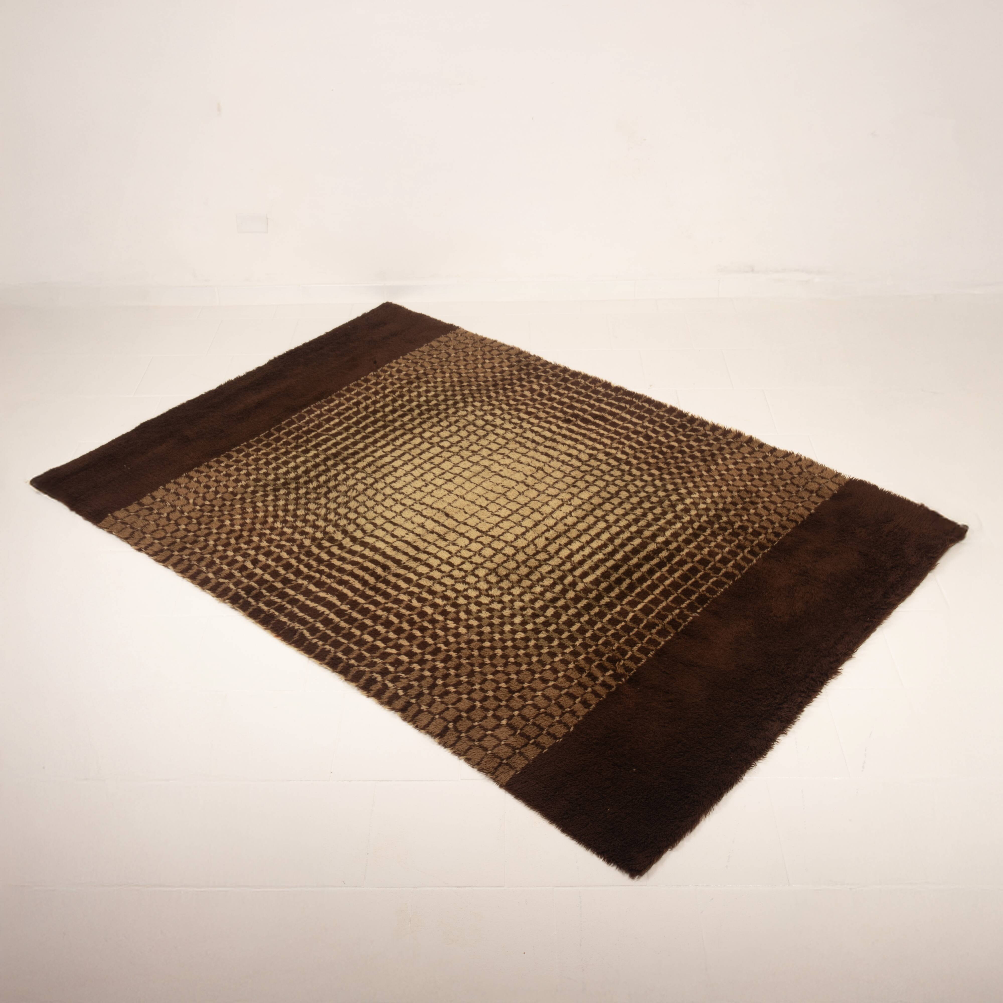 Rare Kyoto Rug by Gaetano Pesce for Expansion, 1969