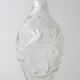 Italian Glass Bottle with Ceramic Stopper / Polveri Alberani / 1950s–1970s