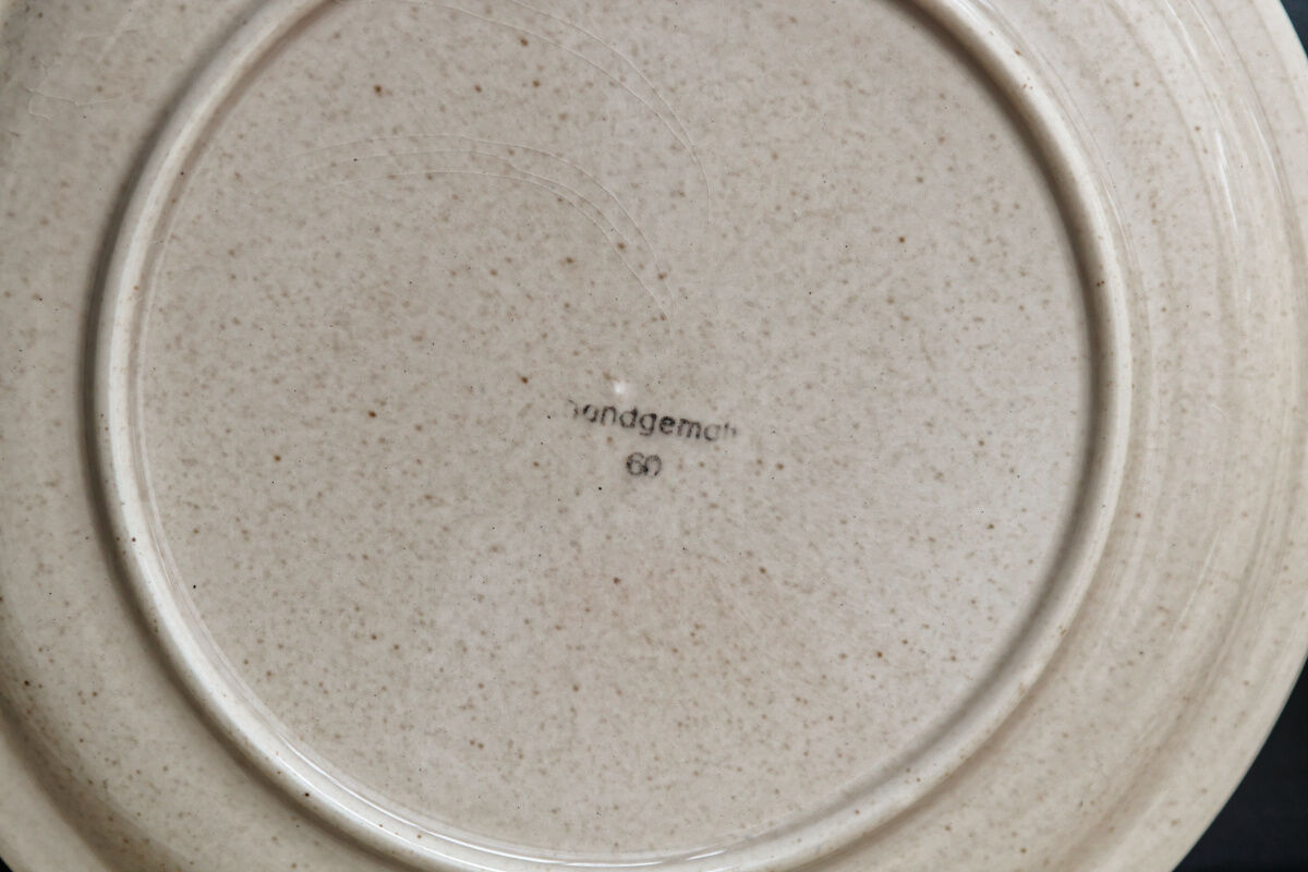 Set of 6 vintage dessert plates