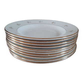 10 flat plates L'amandinoise