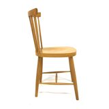 Set of 3 Scandinavian "Pinnstol" chairs, Lammhult Sweden, 1960