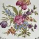 Plat de service en porcelaine