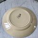 Round dish blue flowers Saint-Amand years 30-40