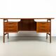 Omann Jun Model 75 Teak Desk, 1960s