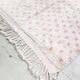 Beni Ouarain Berber rug with pink polka dots