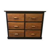Antique store counter, 6 drawers