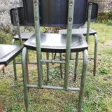 Suite of 5 modernist chairs