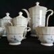 L. Bernardaud & Cie. - Limoges porcelain coffee set, Pompadour model, 1900s - 1927s
