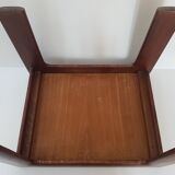 Vintage solid teak side table 1960