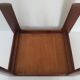 Vintage solid teak side table 1960