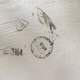 Bistro stool stamped C T C.