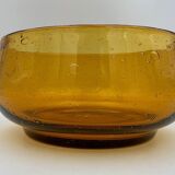 Vintage sangria, glass punch cut Biot, 1970s