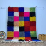 Handcrafted Moroccan Berber Rug 236 X 155